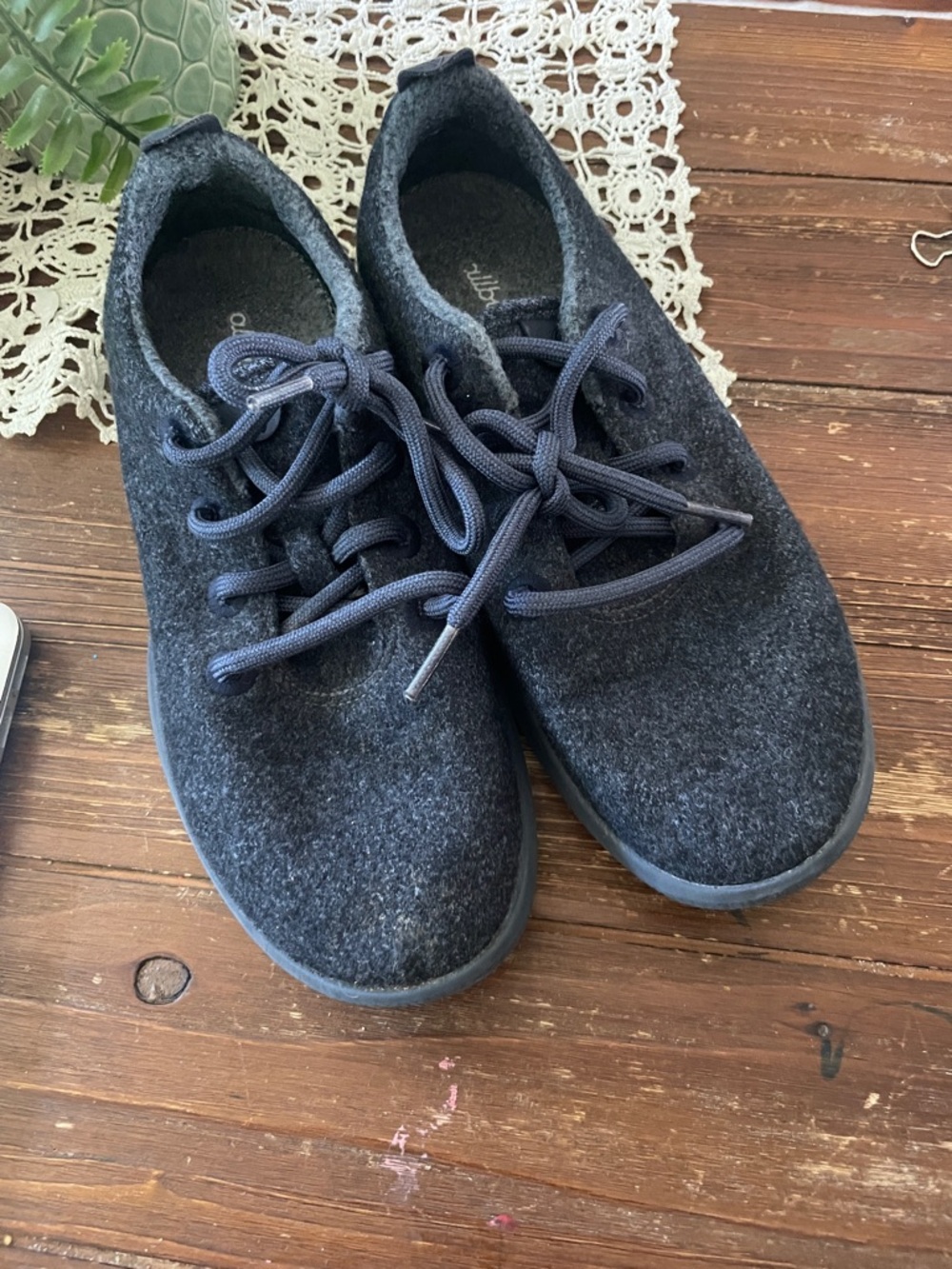 Allbirds Wool Runners navy blue women’s size 8